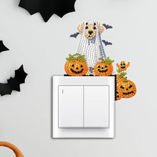 Load image into Gallery viewer, 4Pcs/Set Christmas-DIY Diamond Wall Switch Sticker