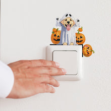 Load image into Gallery viewer, 4Pcs/Set Christmas-DIY Diamond Wall Switch Sticker