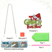 Load image into Gallery viewer, Cartoon-Single Side Drill-Diamond Pendant