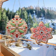 Load image into Gallery viewer, 3Pcs/Set Christmas-Single Side Drill-Christmas Tree Pendant