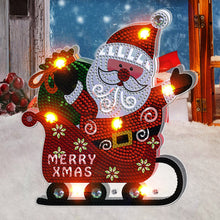 Load image into Gallery viewer, Christmas-Night Light DIY Diamond Art Lamp