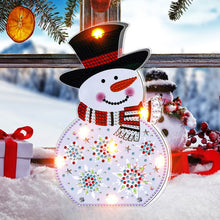 Load image into Gallery viewer, Christmas-Night Light DIY Diamond Art Lamp