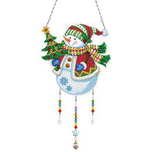 Load image into Gallery viewer, Christmas-SunCatcher Window Hanging Diamond Wind Chimes