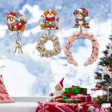 Load image into Gallery viewer, 6Pcs/Set Christmas-Diamond Art Craft Wall Hooks