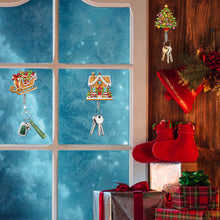 Load image into Gallery viewer, 6Pcs/Set Christmas-Diamond Art Craft Wall Hooks