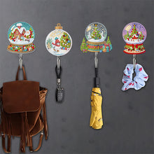 Load image into Gallery viewer, 6Pcs/Set Christmas-Diamond Art Craft Wall Hooks