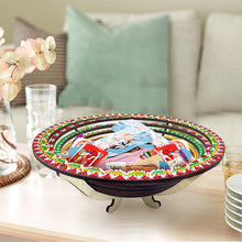 Load image into Gallery viewer, Wooden Mandala Diamond Painting Dinning Table Tray