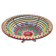 Load image into Gallery viewer, Wooden Mandala Diamond Painting Dinning Table Tray