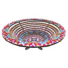 Load image into Gallery viewer, Wooden Mandala Diamond Painting Dinning Table Tray