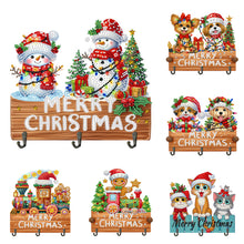 Load image into Gallery viewer, Christmas-Diamond Art Craft Wall Hooks