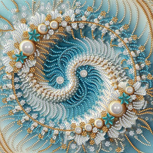 Load image into Gallery viewer, Water Ripple Mandala-Partial Special Diamond Painting-30x30cm