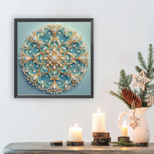 Load image into Gallery viewer, Round Mandala-Partial Special Diamond Painting-30x30cm