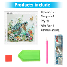 Load image into Gallery viewer, Sea Turtles-Partial Special Diamond Painting-30x30cm