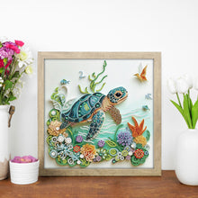 Load image into Gallery viewer, Sea Turtles-Partial Special Diamond Painting-30x30cm