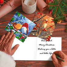 Load image into Gallery viewer, 12Pcs/Set Christmas-Diamond Greeting Cards
