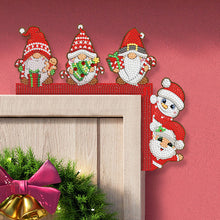 Load image into Gallery viewer, Christmas-Diamond Painting Wooden Door Frame Corner Sticker