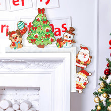 Load image into Gallery viewer, Christmas-Diamond Painting Wooden Door Frame Corner Sticker