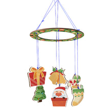 Load image into Gallery viewer, Christmas-SunCatcher Window Hanging Diamond Wind Chimes
