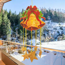 Load image into Gallery viewer, Christmas-SunCatcher Window Hanging Diamond Wind Chimes