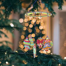 Load image into Gallery viewer, Christmas-SunCatcher Window Hanging Diamond Wind Chimes