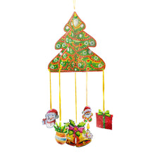 Load image into Gallery viewer, Christmas-SunCatcher Window Hanging Diamond Wind Chimes