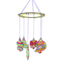 Load image into Gallery viewer, Christmas-SunCatcher Window Hanging Diamond Wind Chimes