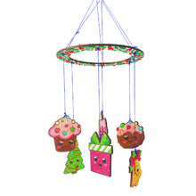 Load image into Gallery viewer, Christmas-SunCatcher Window Hanging Diamond Wind Chimes