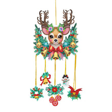 Load image into Gallery viewer, Christmas-SunCatcher Window Hanging Diamond Wind Chimes