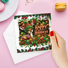 Load image into Gallery viewer, 6Pcs/Set Christmas-Diamond Greeting Cards