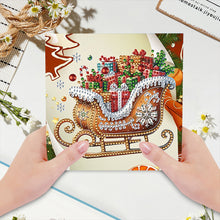 Load image into Gallery viewer, 6Pcs/Set Christmas-Diamond Greeting Cards