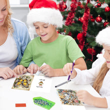Load image into Gallery viewer, 6Pcs/Set Christmas-Diamond Greeting Cards