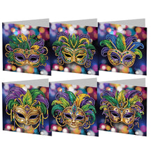 Load image into Gallery viewer, 6Pcs/Set Christmas-Diamond Greeting Cards