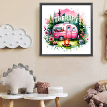 Load image into Gallery viewer, Vehicle-Full Round Diamond Painting-40x40cm