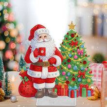 Load image into Gallery viewer, Christmas-Single Side Drill-Acrylic Diamond Desktop Ornament