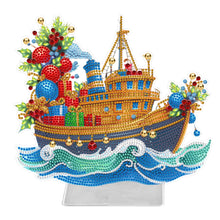 Load image into Gallery viewer, Christmas-Single Side Drill-Acrylic Diamond Desktop Ornament