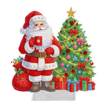 Load image into Gallery viewer, Christmas-Single Side Drill-Acrylic Diamond Desktop Ornament