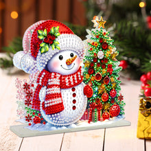 Load image into Gallery viewer, Christmas-Double Sided Drill-Acrylic Towel Storage Rack