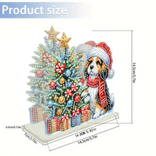 Load image into Gallery viewer, Christmas-Double Sided Drill-Acrylic Towel Storage Rack