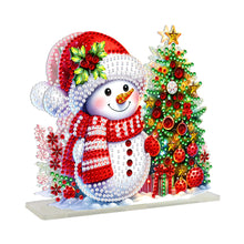 Load image into Gallery viewer, Christmas-Double Sided Drill-Acrylic Towel Storage Rack