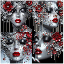 Load image into Gallery viewer, Lady-Partial Special Diamond Painting-40x40cm