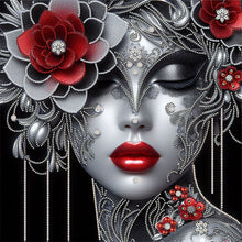 Load image into Gallery viewer, Lady-Partial Special Diamond Painting-40x40cm