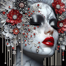 Load image into Gallery viewer, Lady-Partial Special Diamond Painting-40x40cm