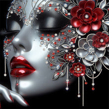 Load image into Gallery viewer, Lady-Partial Special Diamond Painting-40x40cm