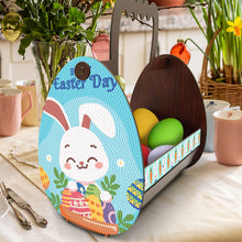 Load image into Gallery viewer, Easter Egg Bunny-Wooden DIY Basket