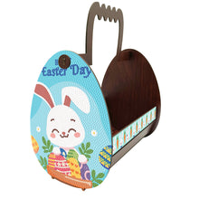 Load image into Gallery viewer, Easter Egg Bunny-Wooden DIY Basket