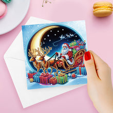 Load image into Gallery viewer, 6Pcs/Set Christmas-Diamond Greeting Cards