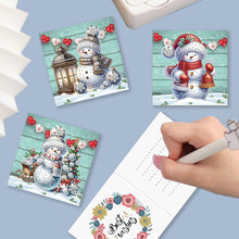 Load image into Gallery viewer, 6Pcs/Set Christmas-Diamond Greeting Cards