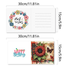 Load image into Gallery viewer, 6Pcs/Set Christmas-Diamond Greeting Cards