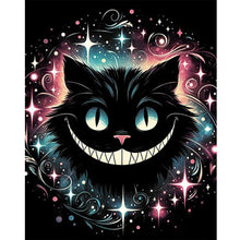 Load image into Gallery viewer, Black Cat-Full Round Diamond Painting-40x50cm-1510960