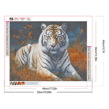 Load image into Gallery viewer, Tiger-Full Round Diamond Painting-50x40cm-1511174